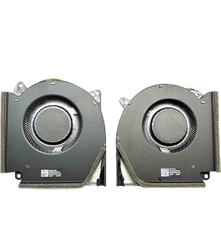 Juego de ventilador de refrigeración CPU GPU para Asus (5 V 0,5 A) ROG Strix G15 G512IC, G513IC,G513IE, G513IH, G513QC, G513QE, G713IC, G713IE, G713IH, G713QC, G713QC, G713QQC E GL5433 QE, PX513QC