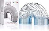 POPULAR SCIENCE Super-Size Metal Spring Toy Giant Slinky Kids Adults STEM Toy view 4