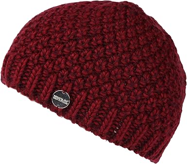 ladies red beanie hat