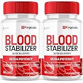 (2 Pack) Forge Labs Blood Stabilizer Capsules, Official ForgeLabs Blood Support Pills with All Natural Ingredients, Forgelabs Max Strength Supplement with Ultra Potency for Women & Men (120 Capsules)