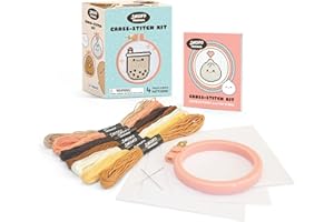 Smoko Friends Cross-Stitch Kit: Includes 4 Patterns
