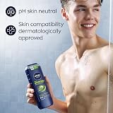 NIVEA MEN Energy Shower Gel 500 ml 3-in-1 Mint Extract Moisturising view 5