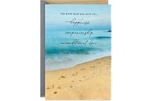 Hallmark Sympathy Card for Loss of Dog (A Faithful Friend to Treasure)
