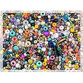 1.75oz (50g) Mix of Small Rocailles, Seed Beads & Bugles 2-10mm Preciosa Ornela Czech Glass Beads, Mix Multi Big Pack
