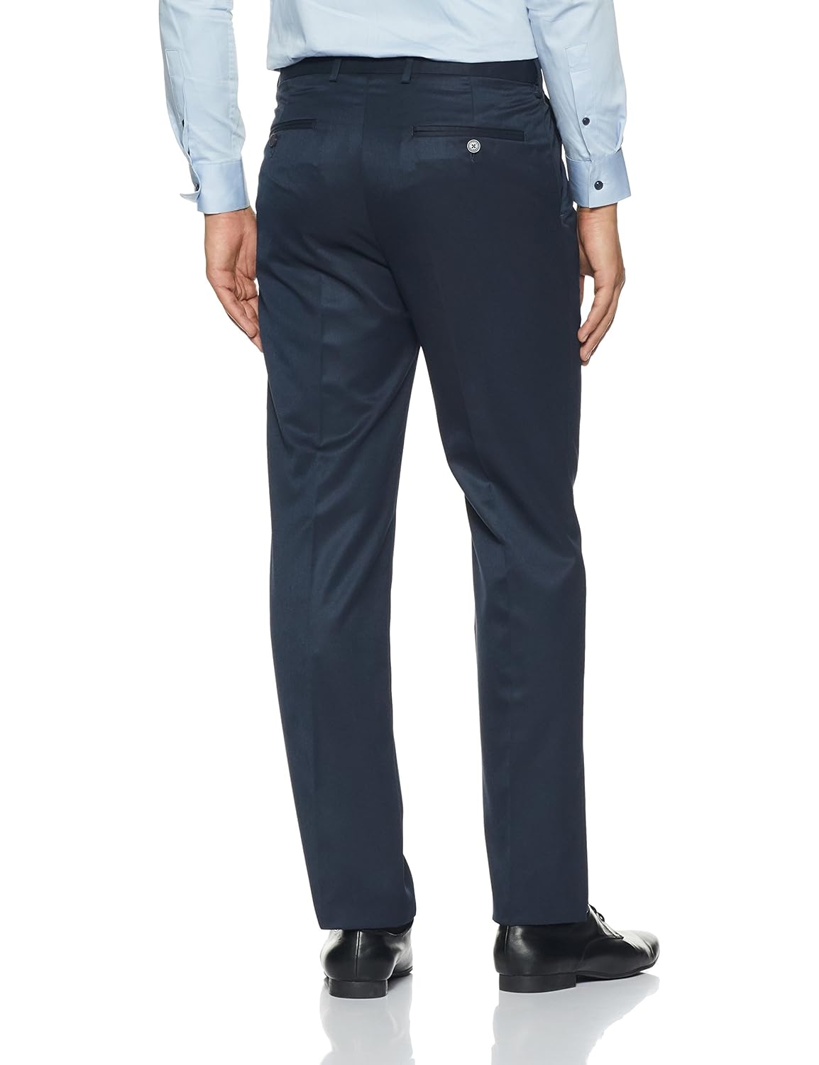 arrow men's pleat-front formal trousers