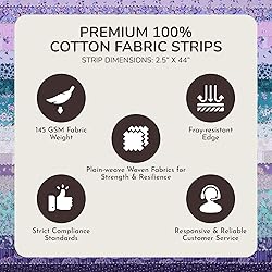 Tinyspool & Co. Jelly Roll Fabric Strips for