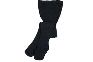 Leveret Girls Tights Baby/Toddler/Big Girls Cable Tight Variety if Colors (Size 6 Months-14 Years)