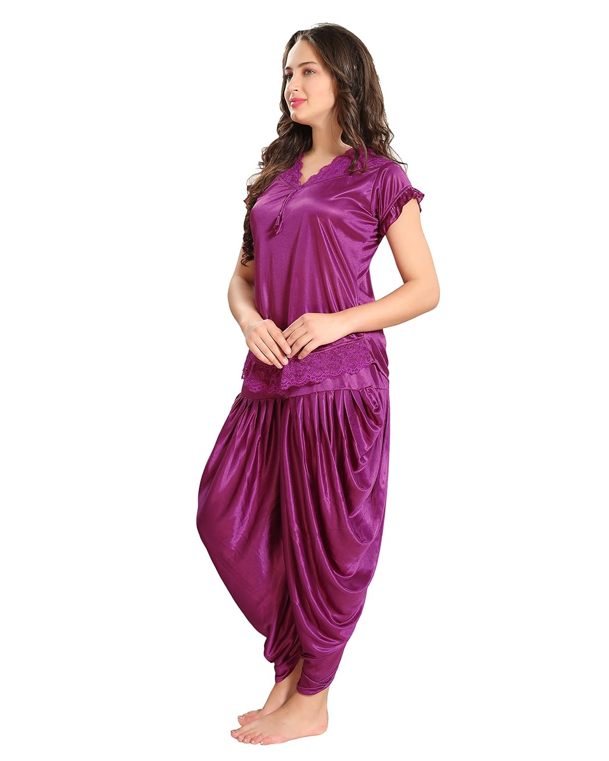 av2 women's satin night dress