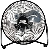 Seasons Comfort 9 Inch Personal Desk Fan, All-Metal, 3 Speed, Metal &ndash; FHV09 | 30 Watt, Compact Table Fan, ETL Listed, 3 Speed Air Circulator with 360 Degree Tilt, 6 ft Grounded Power Cord, Cradel Base