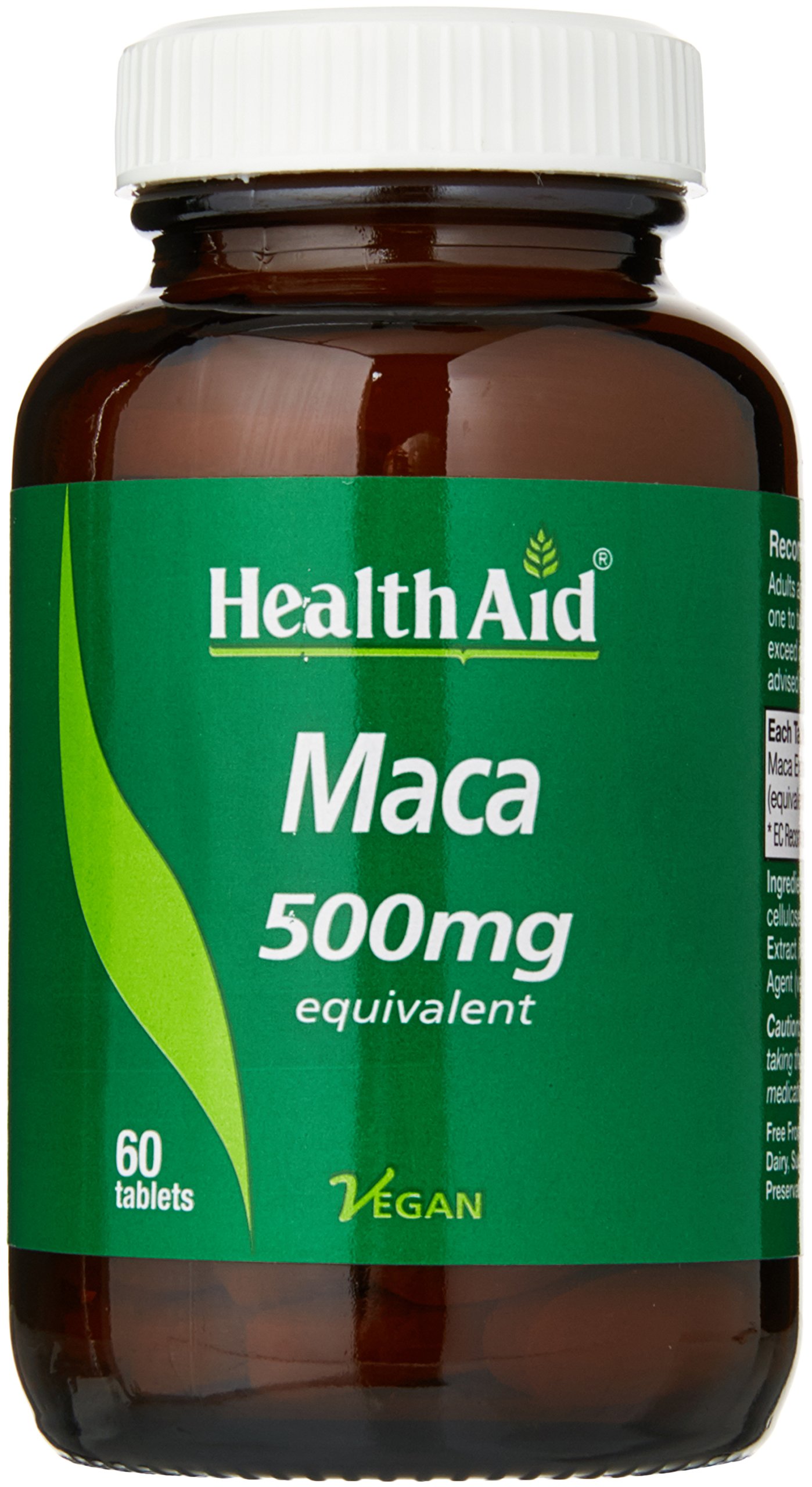 HealthAid Maca 500mg 60 Tablets