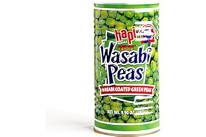 Hapi Hot Wasabi Peas 9.9 oz each (1 Item Per Order)