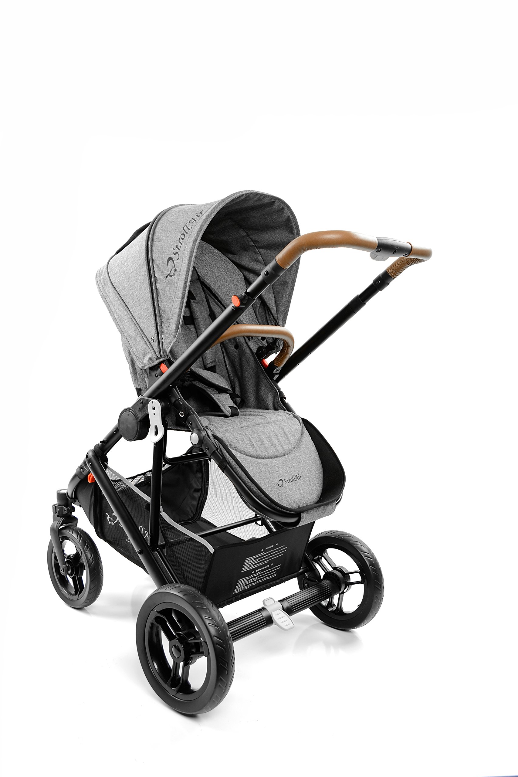 Strollair Solo Full Size Single Stroller That Converts To Double