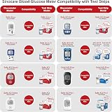 Sinocare Blood Glucose Test Strips 50pcs & Lancing Devices for AQ Meters view 5