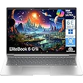 HP EliteBook 6 G1i Laptop Computer with Intel Ultra 7 255U, for Home Office Business, Lifetime Office 365, (16GB DDR5, 512GB 