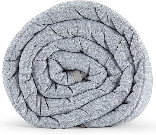 ZZZNEST Weighted Blanket (48"x72", 15 lbs), Heavy Blanket Box-Packed