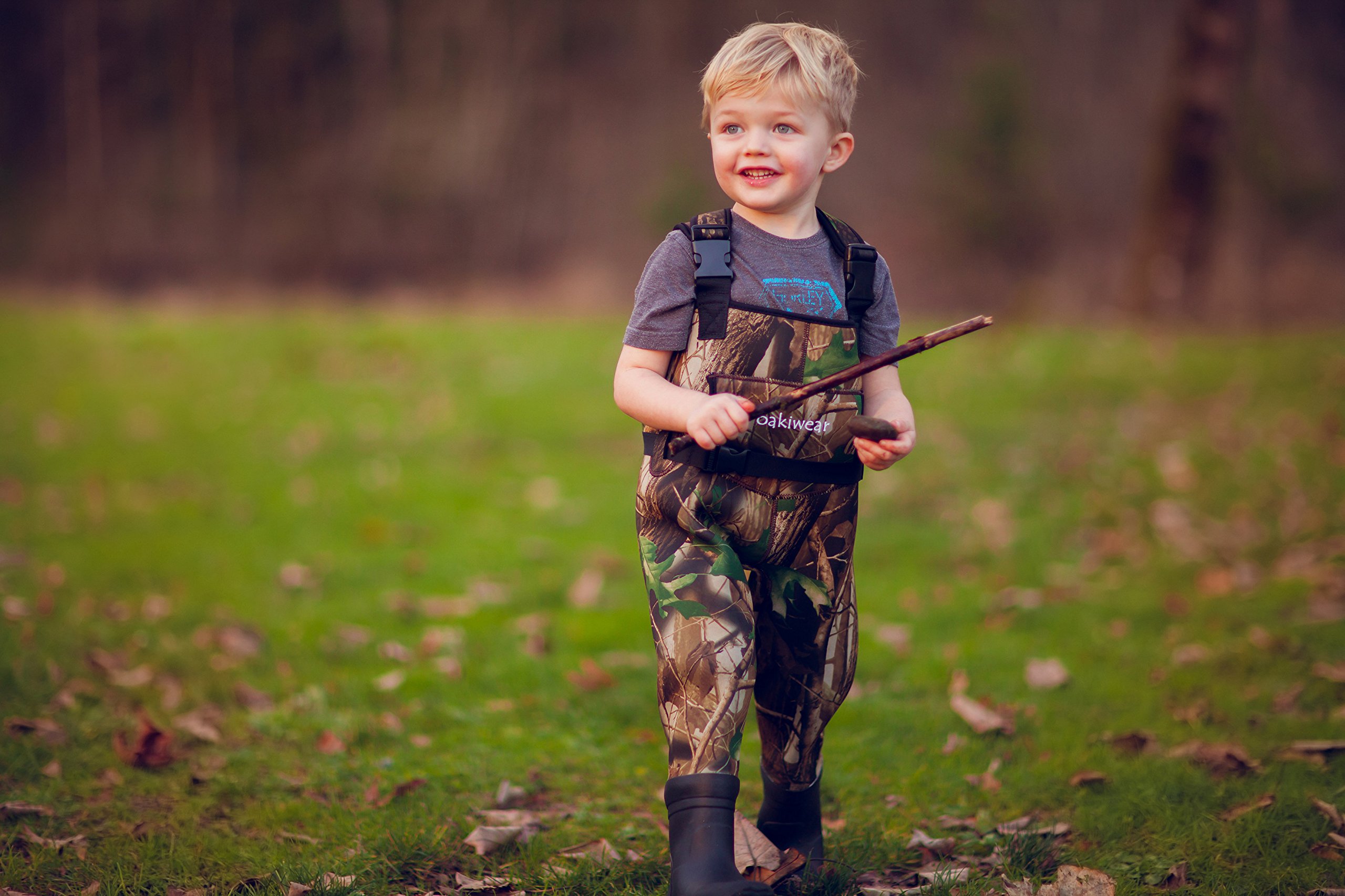 Oakiwear Toddler Childrens' Neoprene Waterproof Fishing Waders Max5