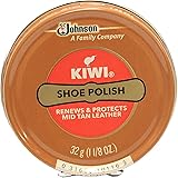 KIWI Mid Tan Shoe Polish 32g (1-1/8 Oz.)