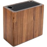 RedCall Acacia Wood Knife Storage Block - Universal Large Knife Block for Countertop, Wooden Knife Holder Organizer with Scissors &amp; Sharpening Rod Slots - Kitchen Knife Block Storage for 15 Knives