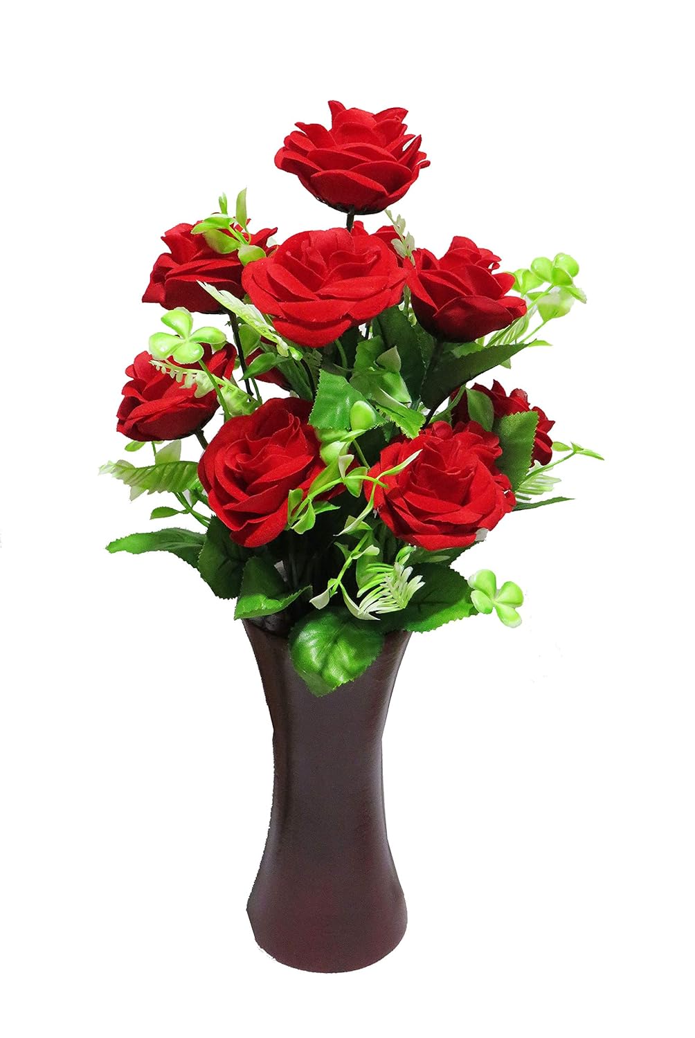 Buy Emani Artificial Velvet Rose For Home Decoration Artificial