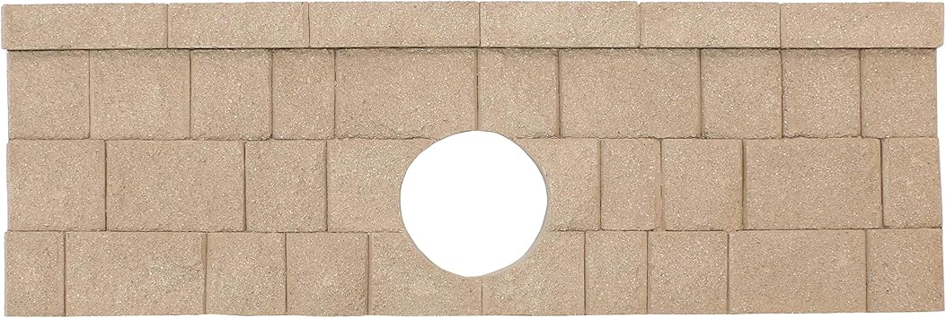 Fiberbloxx 1 Piece Fiberglass Landscape Retaining Wall 6 Foot Culvert End Cap Panel Amazon Com