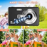 Taichaeu Digital Camera 1080P FHD 44MP 2.4" LCD 16X Zoom 32GB SD Card Included view 2