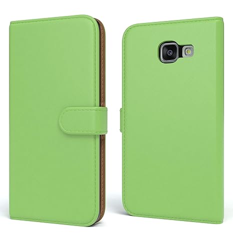 EAZY CASE Tasche für Samsung Galaxy A3 (2016) Schutzhülle mit Standfunktion Klapphülle im Bookstyle, Handytasche Handyhülle F