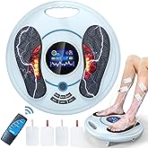 Uoboo EMS Foot Massager for Neuropathy, Medic Foot Circulation Stimulator with 25 Modes 99 Intensities, Nerve Stimulator for Neuropathy, Plantar Fasciitis