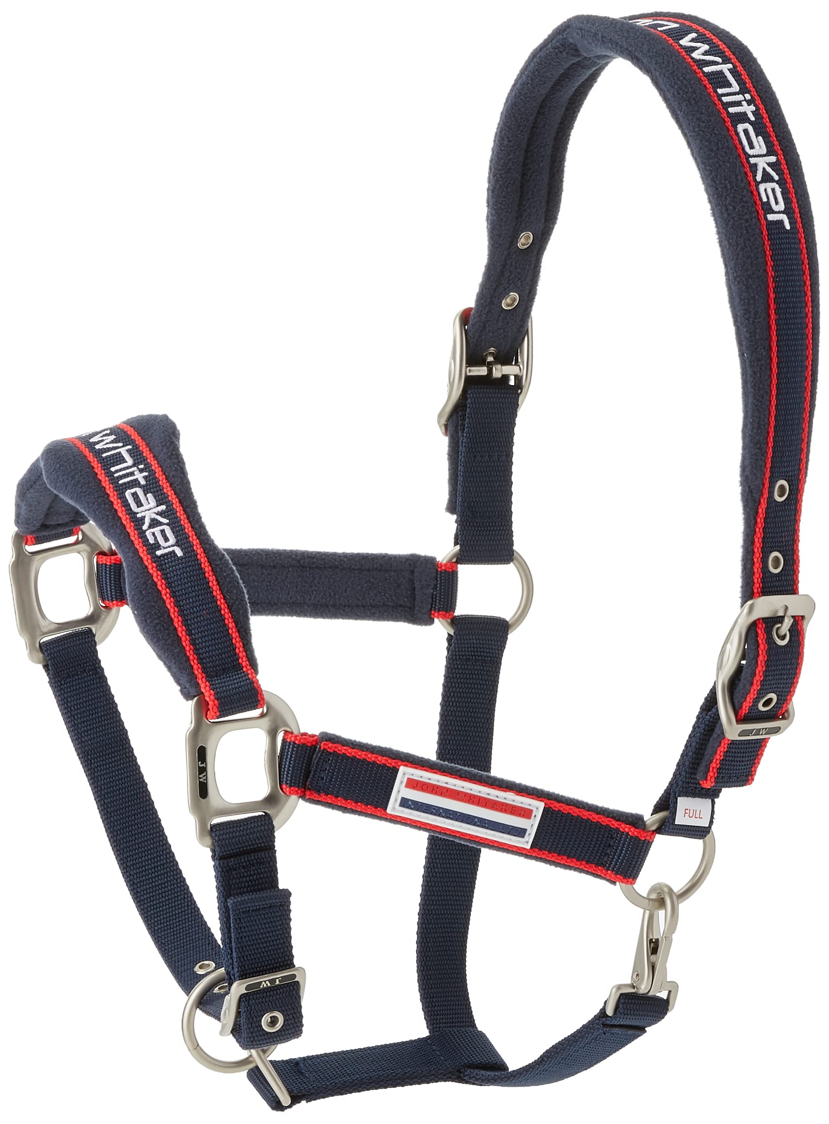 John Whitaker WHCS Head Collars - Navy/Red, Full