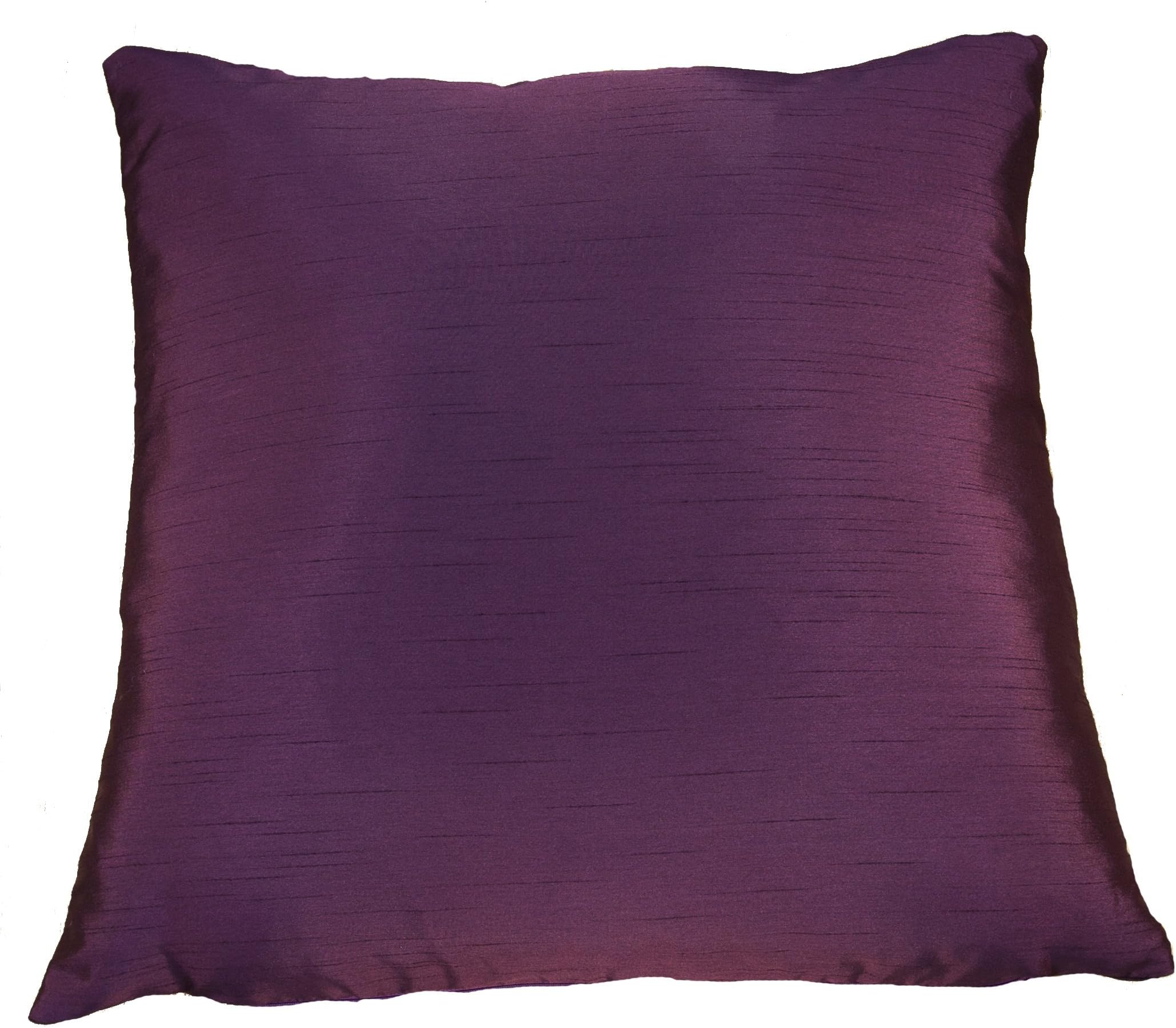 ScatterBox Mimosa Plain 58 x 58 cm Cushion, Purple