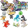 Bakugan Ultra Battle Arena Bundle - 42 Pc Set with 9 Bakugan Action Figures, 18 BakuCores, 9 Character Cards, 3 Gate Cards & Temporary Tattoos | For Boys 6+