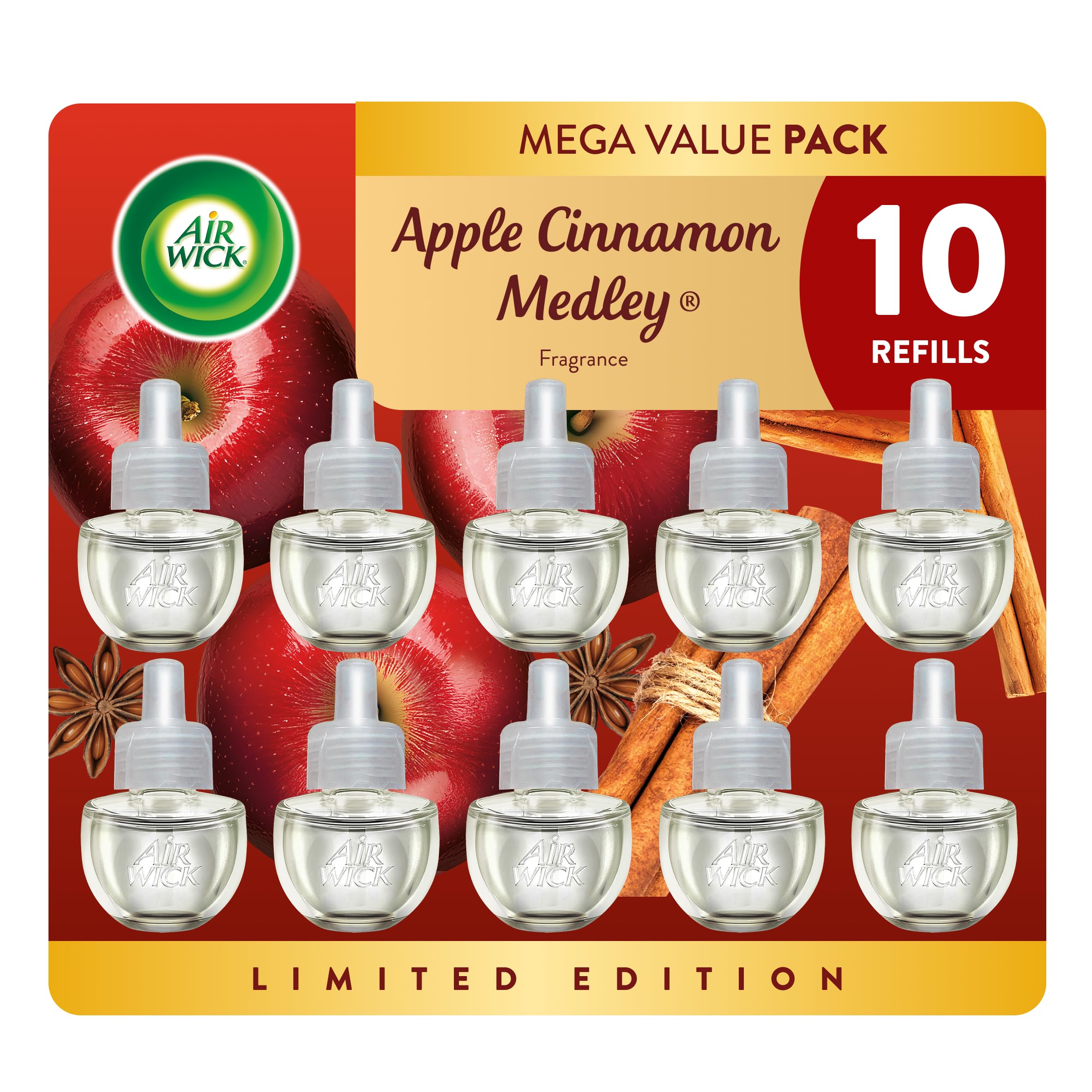 Photo 1 of Air Wick Scented Oils 0+10 Apple Cinnamon Medley?