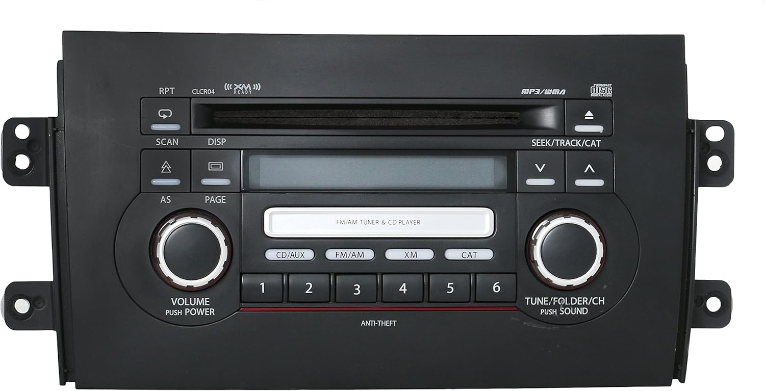 1 Factory Radio AM FM Tuner MP3 WMA CD Player XM Ready