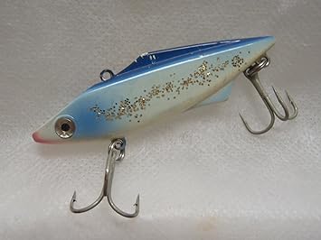 Amazon ルアー Lure Old Daiwa ダイワ オールド ビブローター Vibrotor 青 小 ダイワ Daiwa ルアー