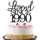 Migeaks Legend Since 1990 Cake Topper 35th Birthday