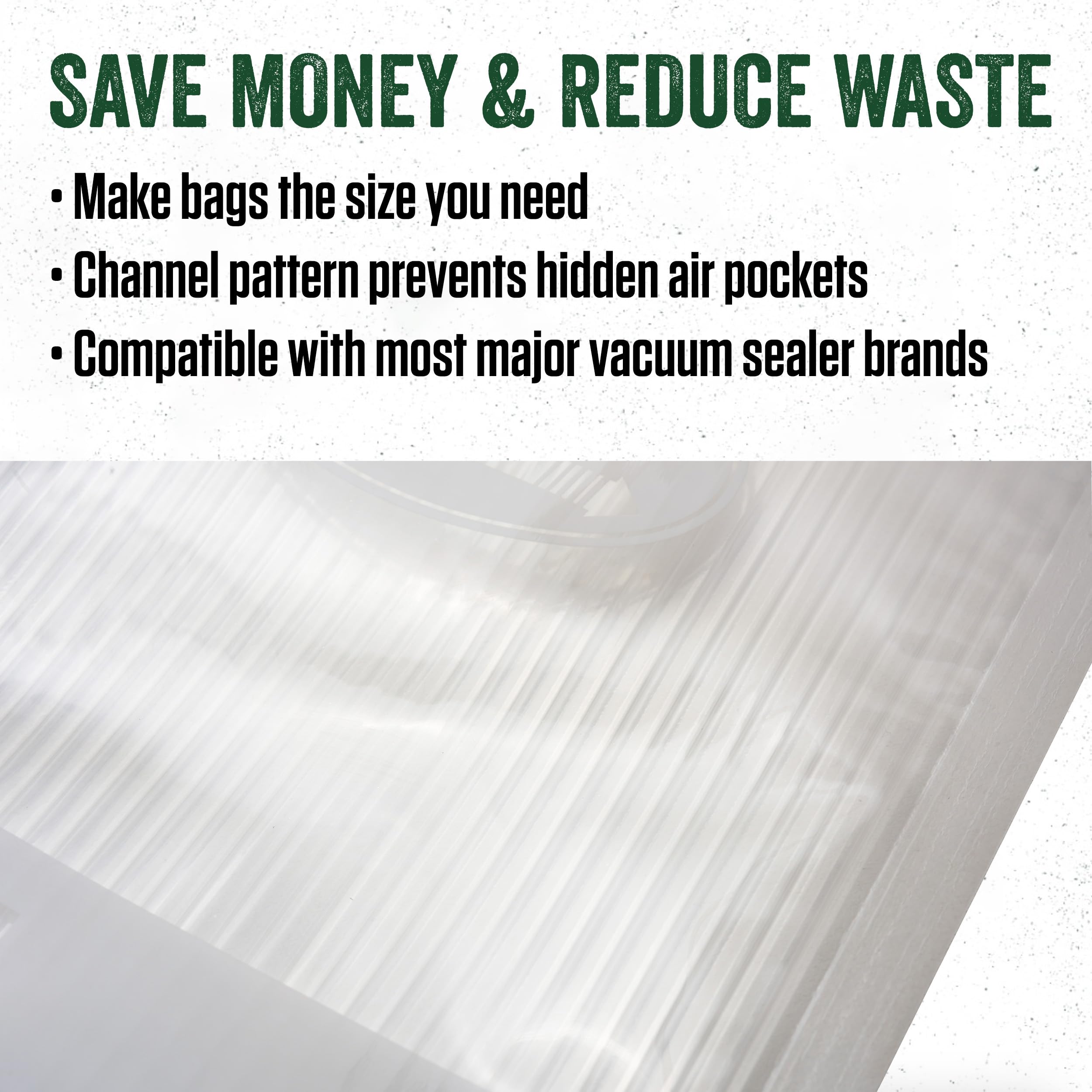 MaxVac 2-Piece Vacuum Bag Rolls | 14