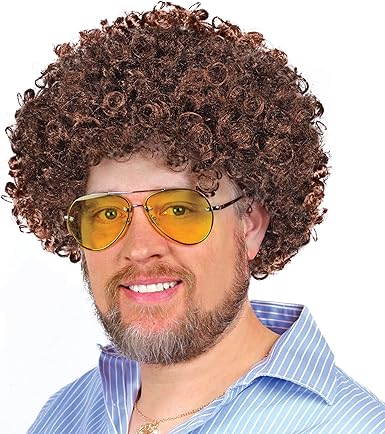 Bob ross wig amazon Clearance