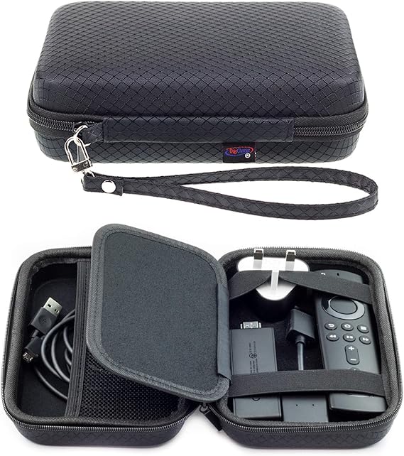 Digicharge Hard Carry Case for Amazon Fire TV Stick 4K