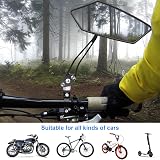 Diyife Bike Mirror Right 1PC HD Wide Angle 360° Adjustable 22-25mm Handlebar view 7