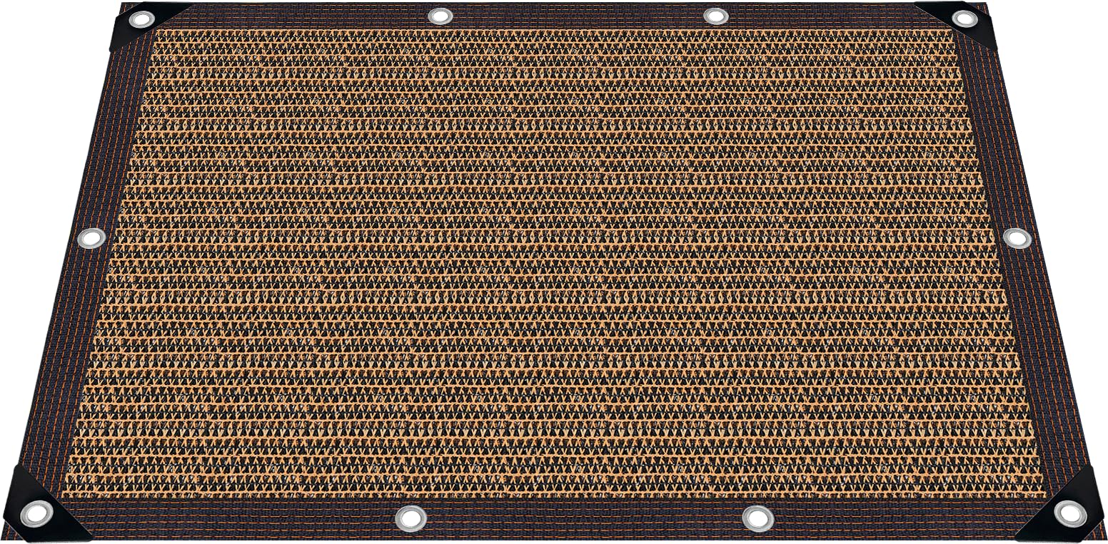 Photo 1 of 80% Shade Cloth -6.5x10FT Sunblock Net with Grommet,Lightweight and Durable UV Protection,Shade Cloth for Garden Patio Pergola Balcony Plants Greenhouse Dog Kennel Chicken Coop Outdoor