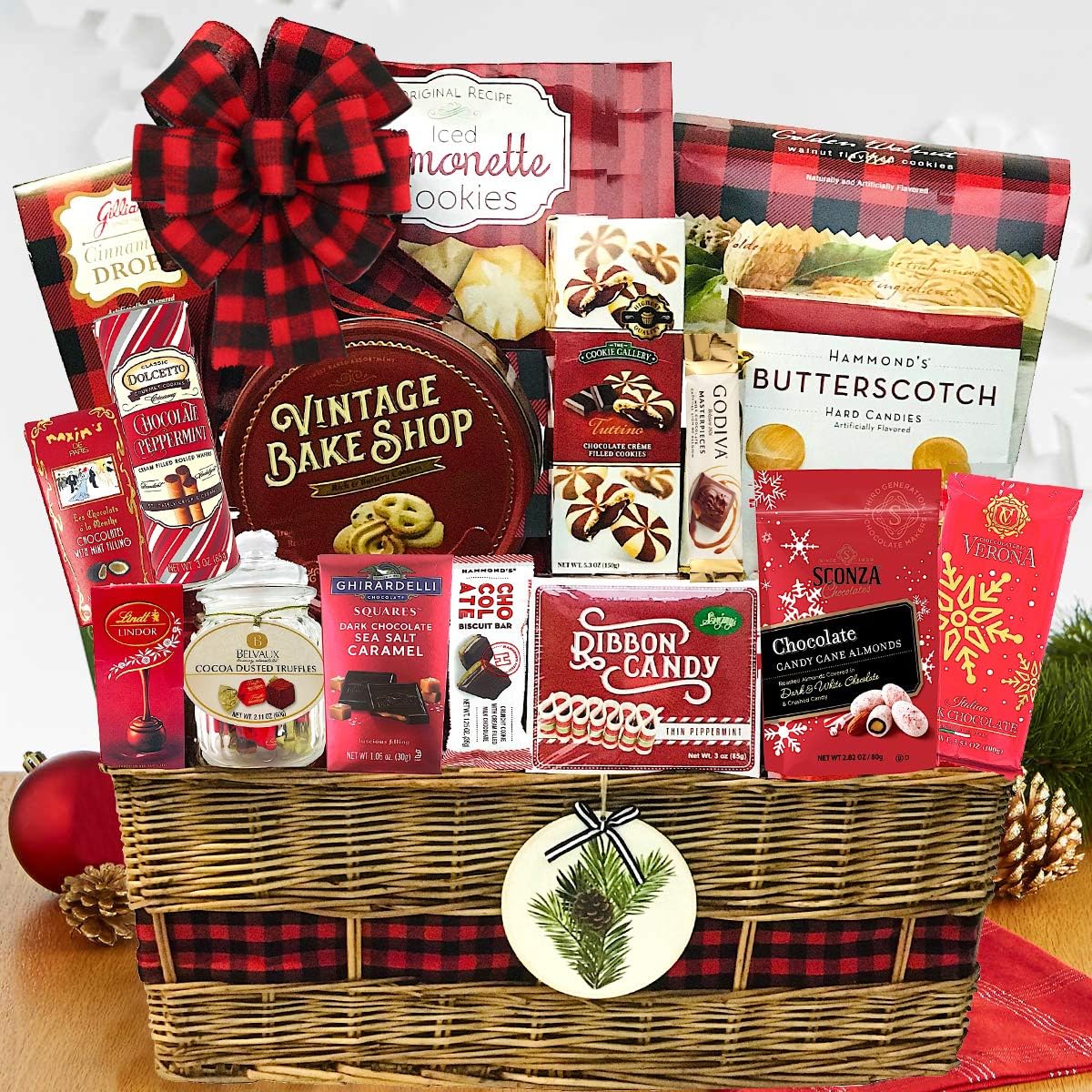 LA Signature - Holiday Extravaganza Christmas Holiday Gift Basket - Assortment For 2020 Christmas Holiday Season-Gift…
