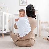 Comfy Cubs Muslin Burp Cloths 50x25 cm Pack of 10 6-Layer 100% Cotton view 2