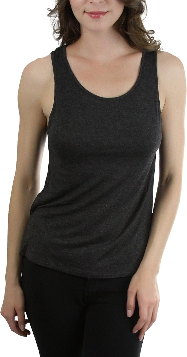 ToBeInStyle Women's Double Layer Racerback Tank Top at Amazon Women’s