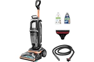 BISSELL Revolution HydroSteam Pet Carpet Cleaner, Upright Deep Cleaner, HydroSteam Technology, 2-in-1 Pet Upholstery Tool & F