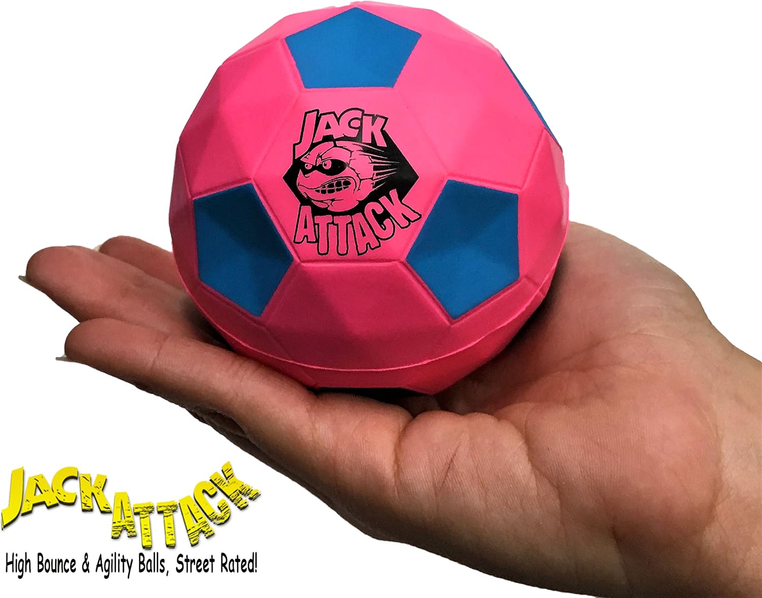 Toys & Games Outdoor Play Jack Attack High Bounce Rubber Agility Ball
