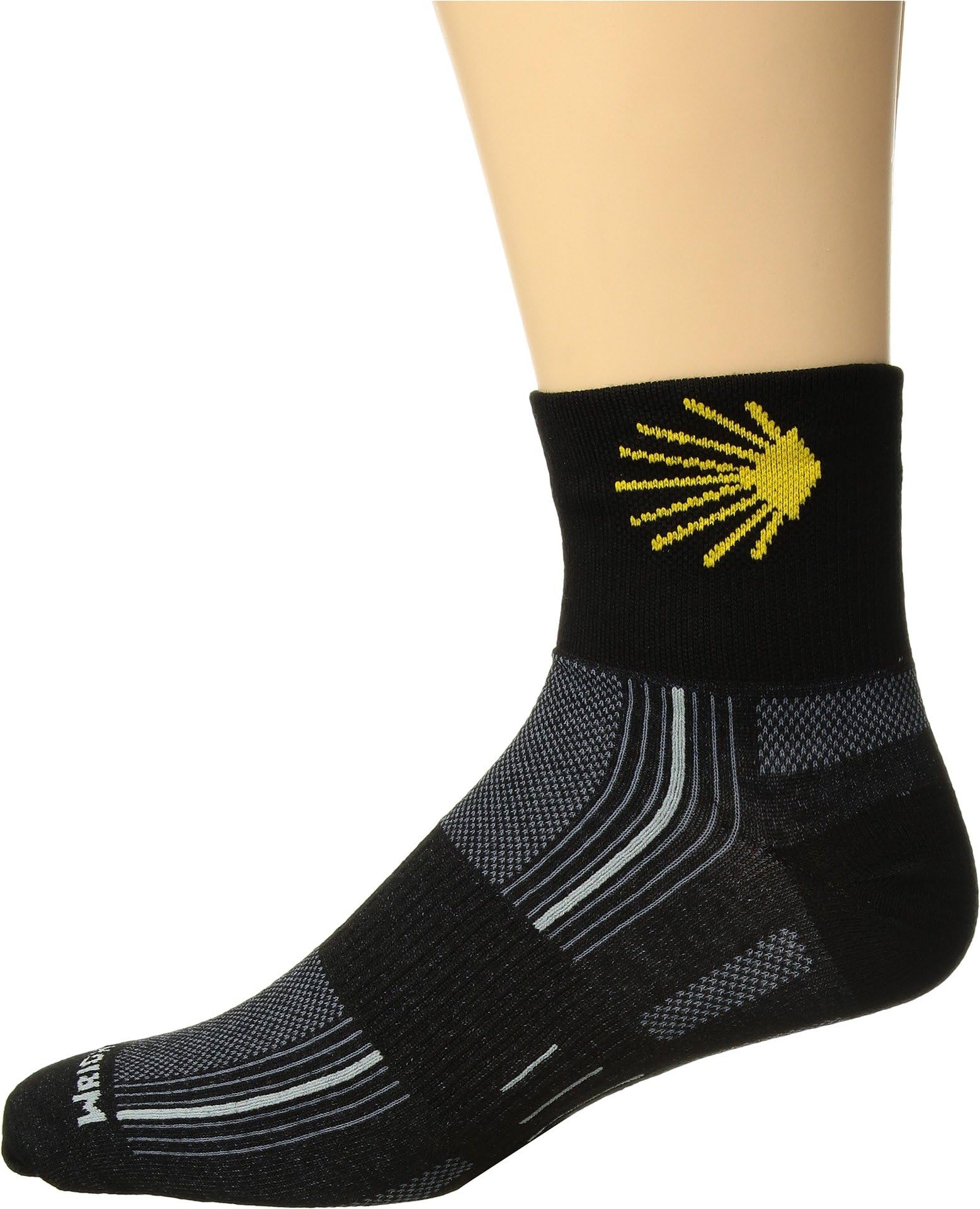 Stride Quarter Black/Camino Logo XL (Men's Shoe 12-14)
