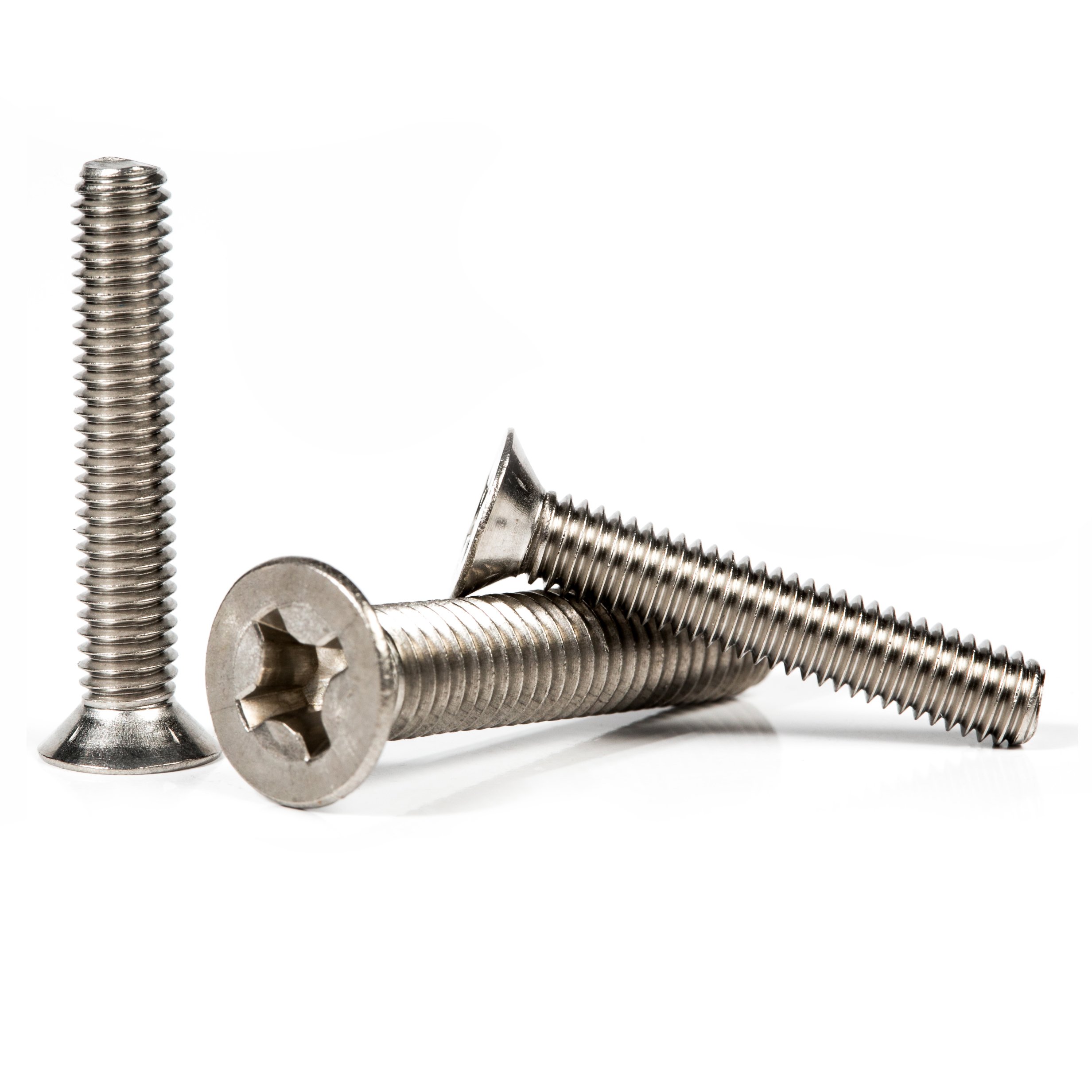 M5 (5mm x 25mm) Phillips Countersunk Machine Screws Flat Head Stainless Steel A2 (Pack of 20) F03BC