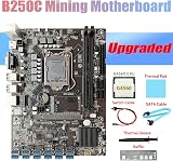 Lodokdre B250C ETH Miner Motherboard w/ G4560 CPU 12 USB GPU Slot LGA1151 view 3