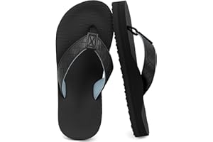 ChayChax Kids Boys Girls Flip Flops Quick Dry Beach Pool Shower Water Sandals with Comfortable Cushion Footbed(Little Kid/Big Kid)