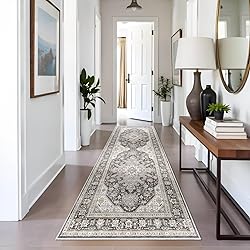 3x8 Runner Rug Kitchen, Hallway Non Slip Washable