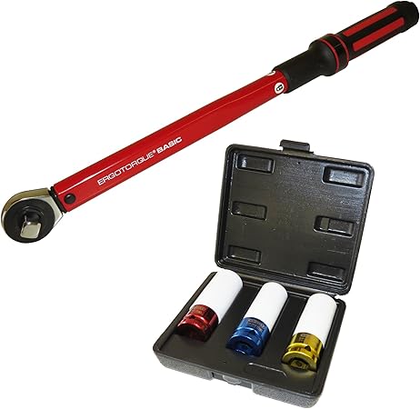 Ks Tools 516 1942 Cle Dynamometrique Ergotorque 20 200 Nm Avec Embouts 1 2 17 19 21 Mm Amazon Fr Bricolage